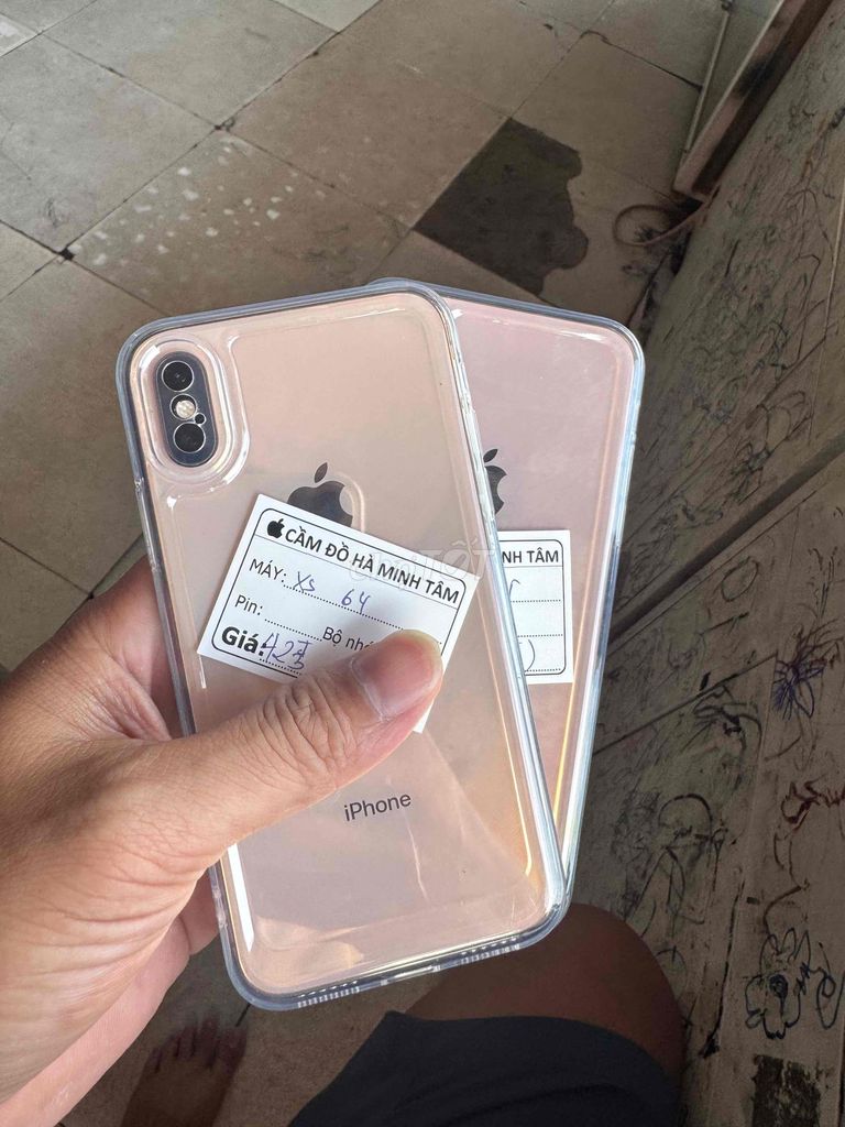 Apple iPhone XS 64GB Vàng Đã sử dụng. Mua bán Điện thoại tại Thành phố Thuận An Bình Dương được đăng bởi cầm đồ Hà Minh Tâm  hình 1