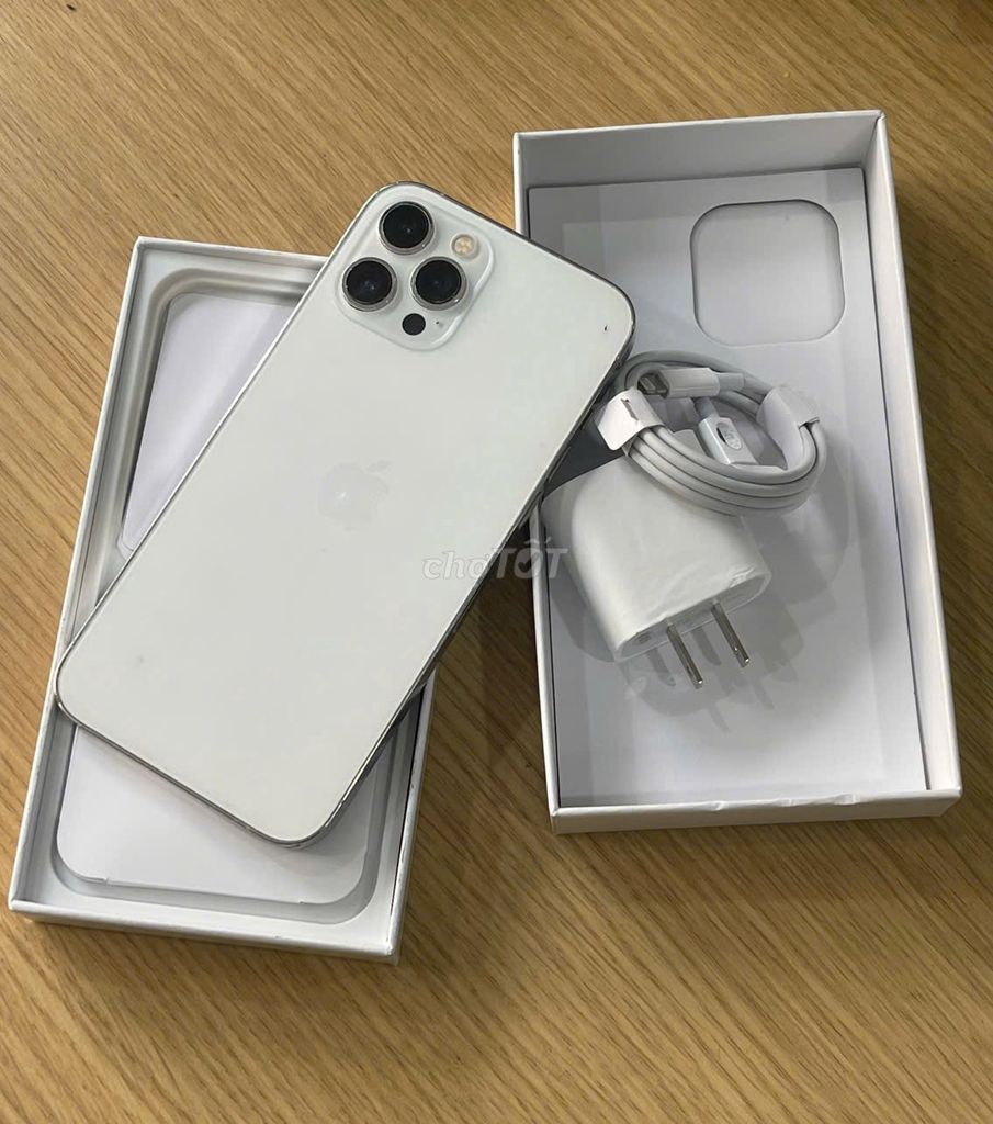 Apple iPhone 12 Pro Max 128GB Trắng Đã sử dụng. Mua bán Điện thoại tại Quận Tân Bình Tp Hồ Chí Minh được đăng bởi Chang chang hình 1