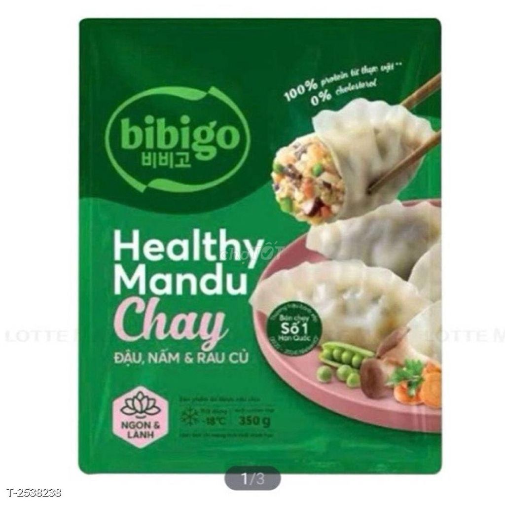Mandu đậu nấm & rau củ 350g TTS. Mua bán Đồ ăn, thực phẩm và các loại khác tại Quận 11 Tp Hồ Chí Minh được đăng bởi Siêu thị Anh Tú 88 hình 1