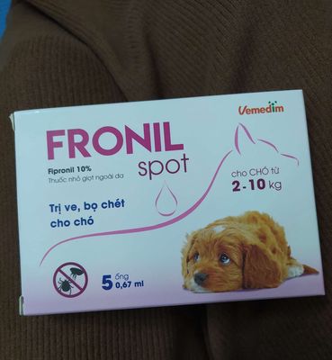 Fronil spot-trị ve, bọ chét cho chó