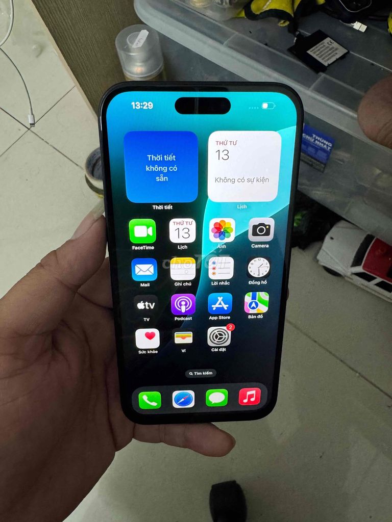 Apple iPhone 16 Plus 128GB QTe truetone face id ok. Mua bán Điện thoại tại Thành phố Thủ Đức Tp Hồ Chí Minh được đăng bởi bin  hình 1