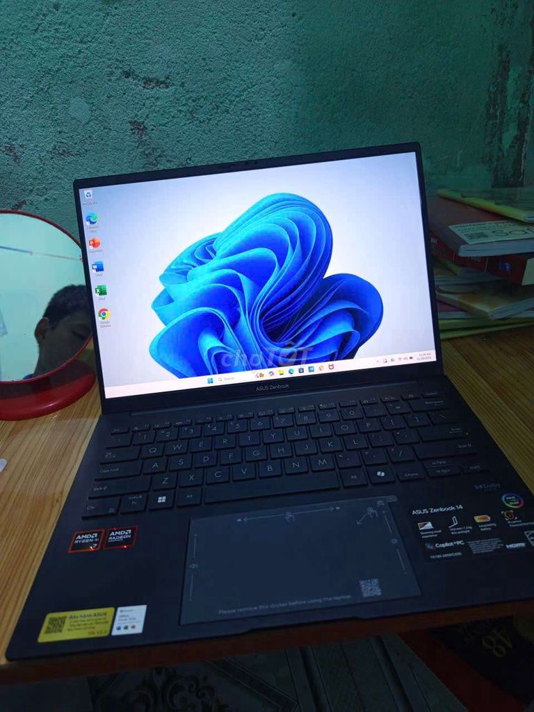 Bán lại ASUS Zenbook 14 UM3406KA-PP113W. Mua bán Laptop tại Thành phố Trà Vinh Trà Vinh được đăng bởi Quốc Toàn Trần hình 1