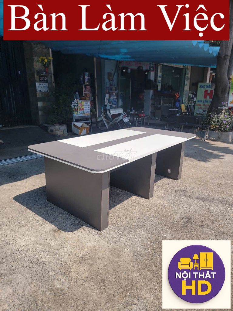 BÀN LÀM VIỆC=BÀN LÀM VIỆC=BÀN LÀM VIỆC=BÀN 2M4_20. Mua bán Đồ dùng văn phòng tại Quận 7 Tp Hồ Chí Minh được đăng bởi NỘI THẤT VĂN PHÒNG 288 hình 1