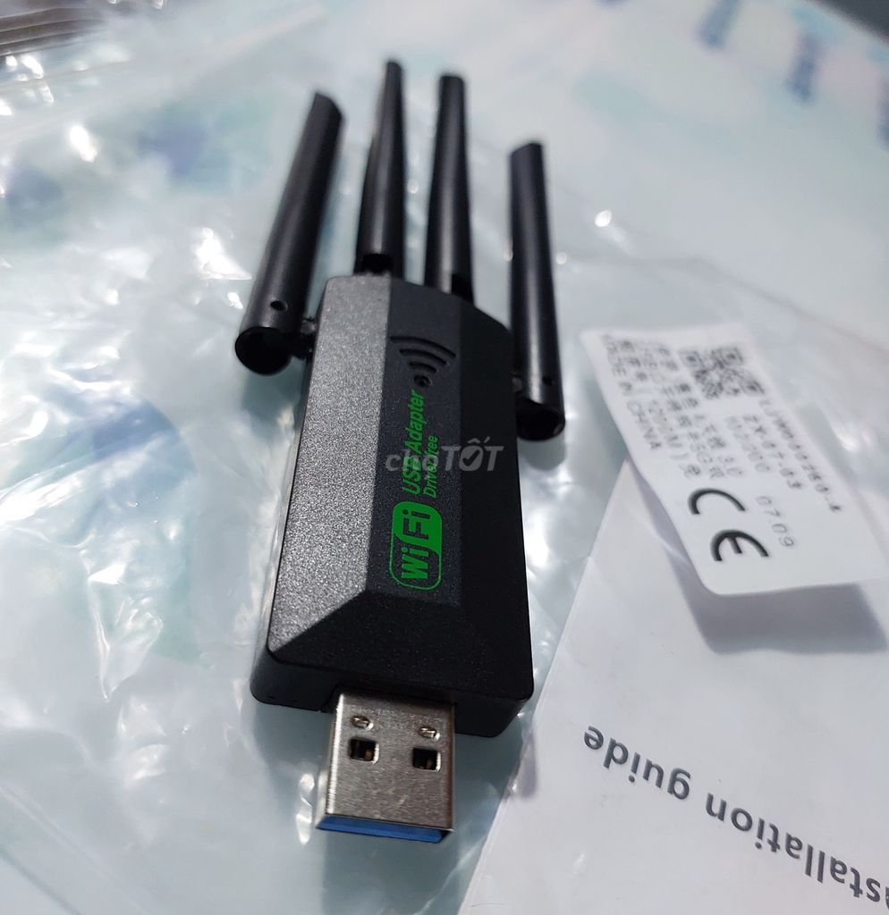 usb bắt sóng wifi 2 băng tầng tốc độ cao 5ghz