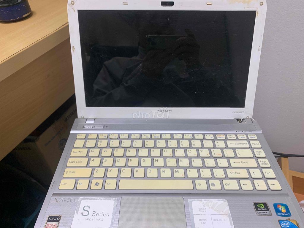 Xác Sony VPCS13AFG 4GB Trắng. Mua bán Laptop tại Quận Ba Đình Hà Nội được đăng bởi Long hình 1