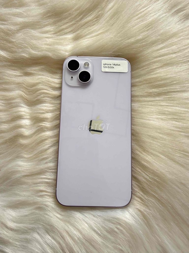 Apple iPhone 14 Plus 128GB Tím Đã sử dụng. Mua bán Điện thoại tại Huyện Nhơn Trạch Đồng Nai được đăng bởi Lê cường mobile hình 1