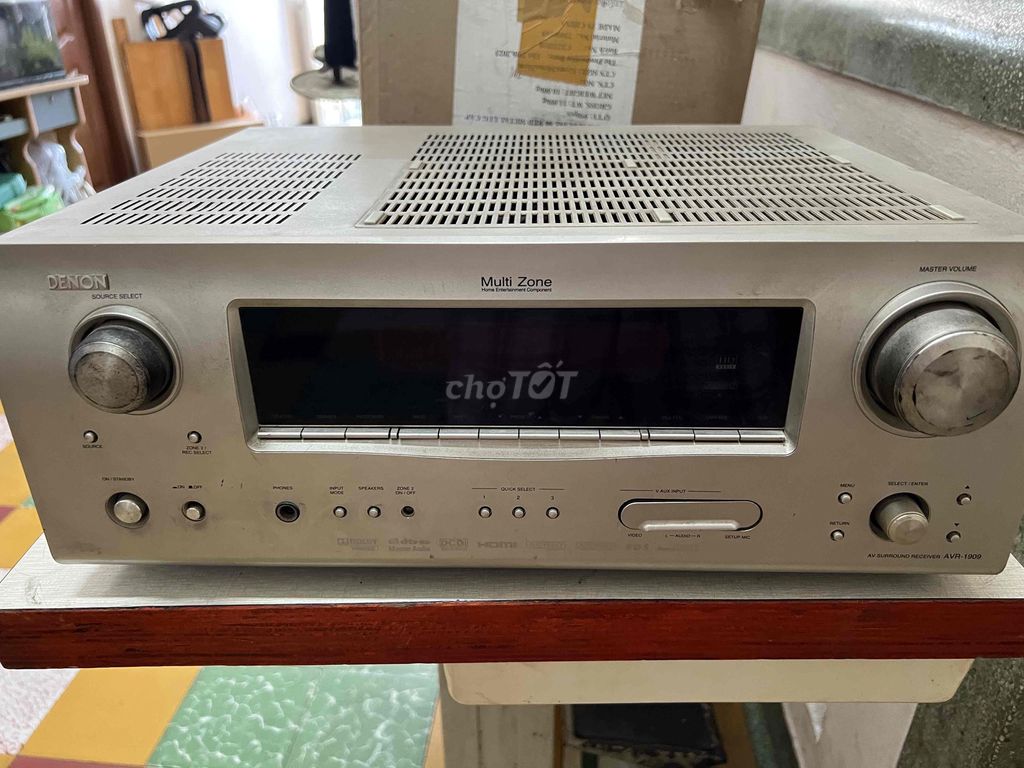 Bộ amply Denon AVR-1909 Bạc 7.1. Mua bán Tivi, Âm thanh tại Quận 8 Tp Hồ Chí Minh được đăng bởi Vương Gia quang hình 1