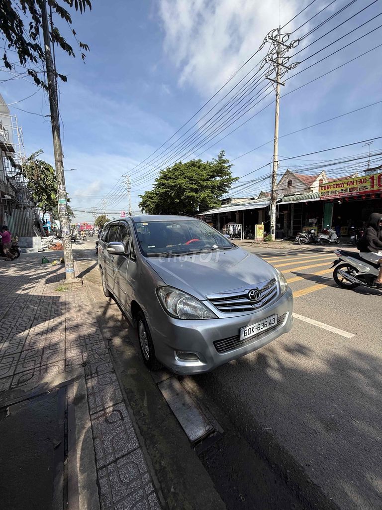 Toyota Innova 2009 V-198000 km. Mua bán Ô tô tại Huyện Trảng Bom Đồng Nai được đăng bởi Khanh Lê hình 2