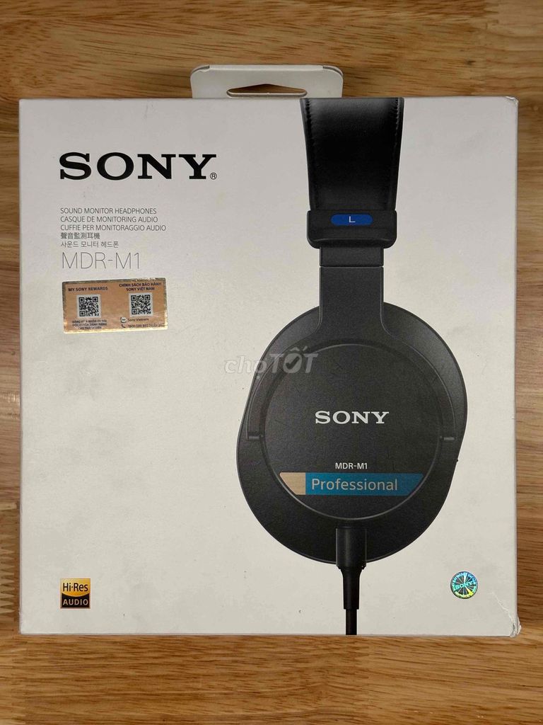Tai nghe kiểm âm Sony MDR-M1. Mua bán Tivi, Âm thanh tại Quận Ba Đình Hà Nội được đăng bởi Phạm Gia Hưng hình 1