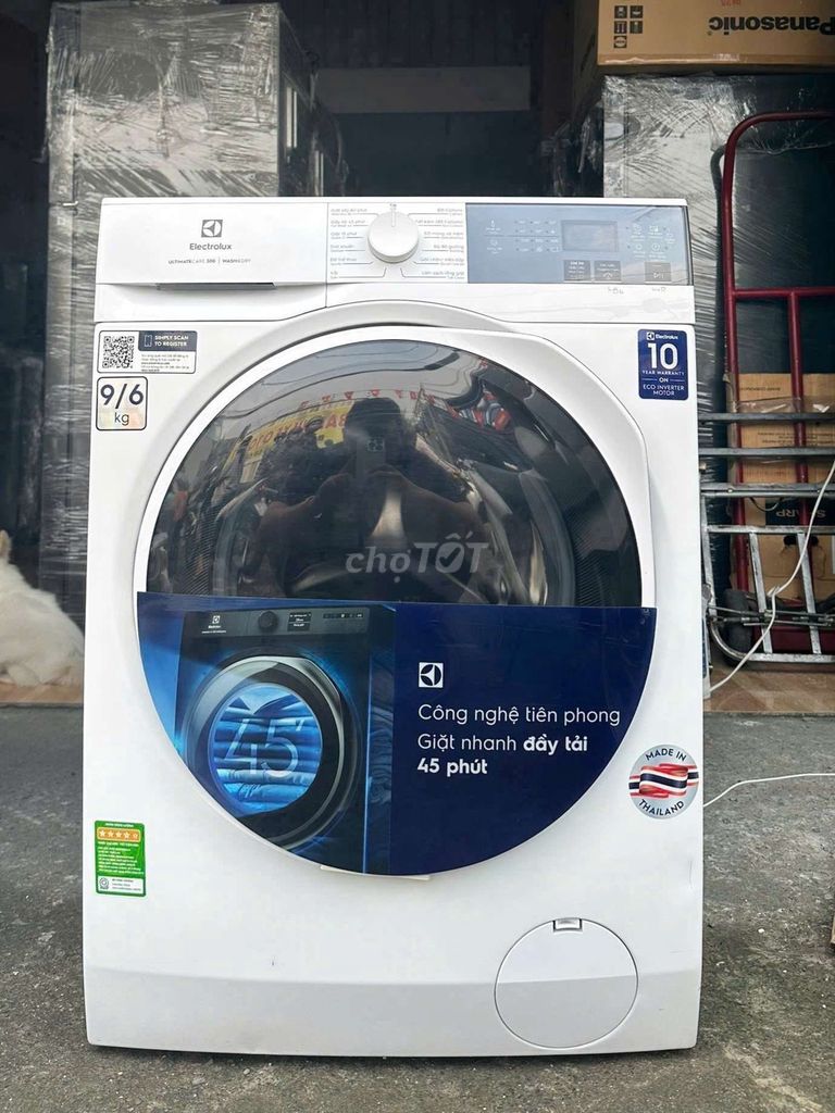 Máy giặt sấy Electrolux 9kg/6kg Thái Lan. Mua bán Máy giặt tại Thành phố Thủ Đức Tp Hồ Chí Minh được đăng bởi Điện Máy Giá Kho Miền Nam hình 1