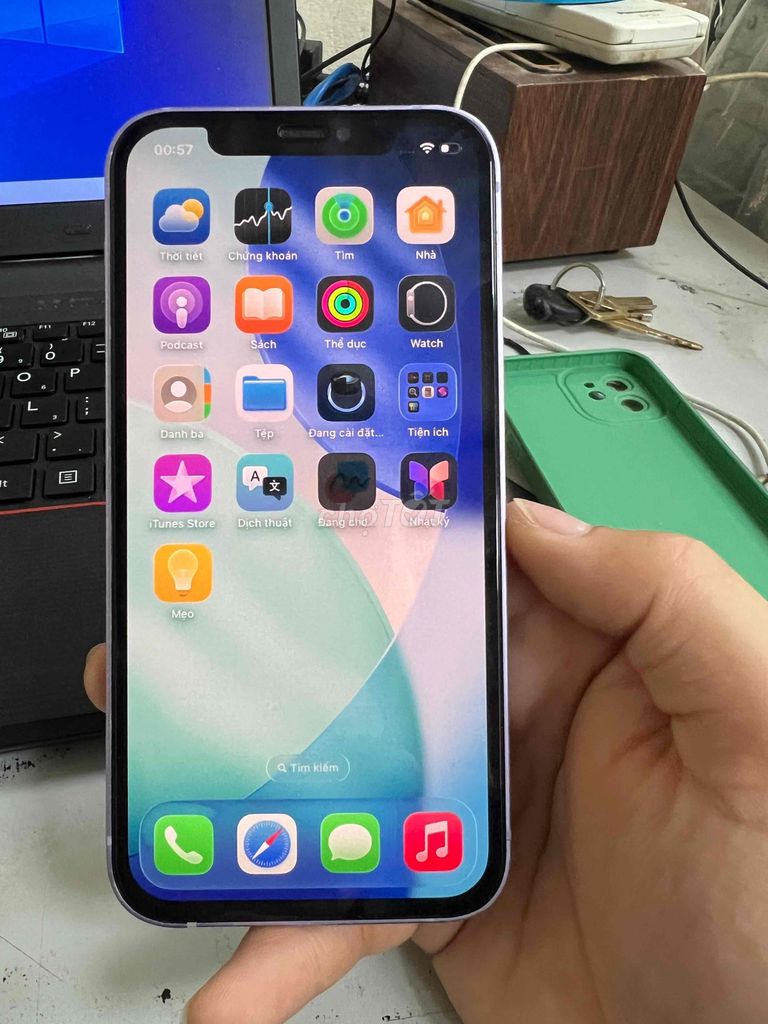 Apple iPhone 12 128GB Tím. Mua bán Điện thoại tại Quận Nam Từ Liêm Hà Nội được đăng bởi Bùi Ngọc hình 1
