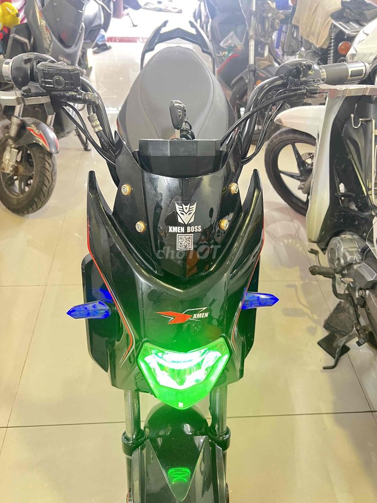 Xe máy điện Xmen Boss Đen Như mới. Mua bán Xe điện tại Quận Ninh Kiều Cần Thơ được đăng bởi Bền hình 3