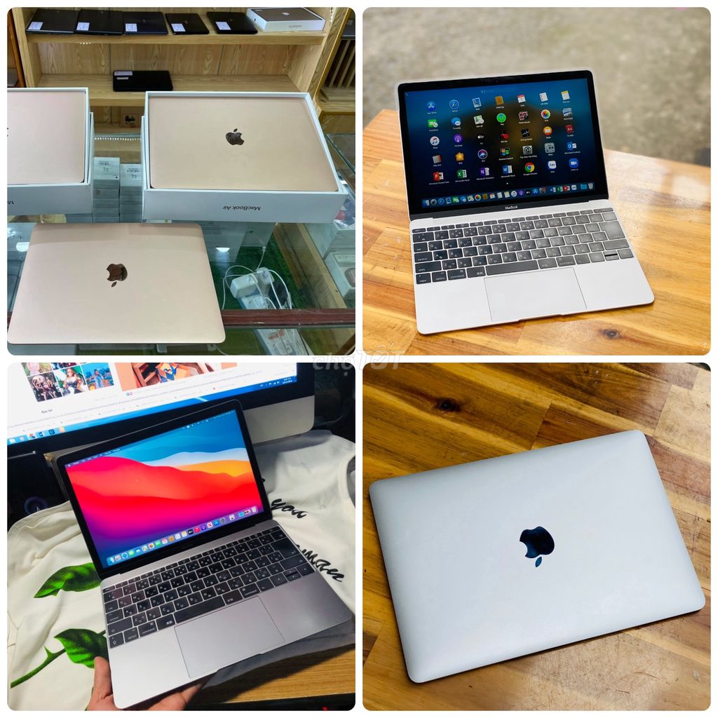 Macbook Retina 12inh 2016/17 8G/512G/có BH&Ship