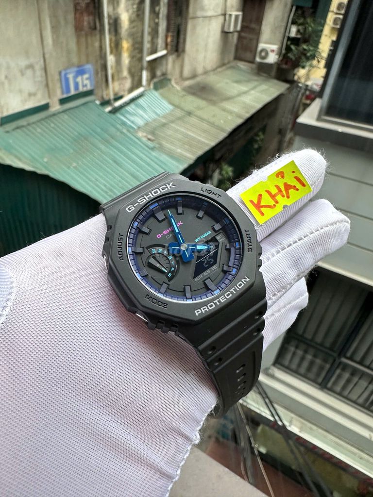 Casio G-shock GA-2100VB-1A (Thay vỏ)