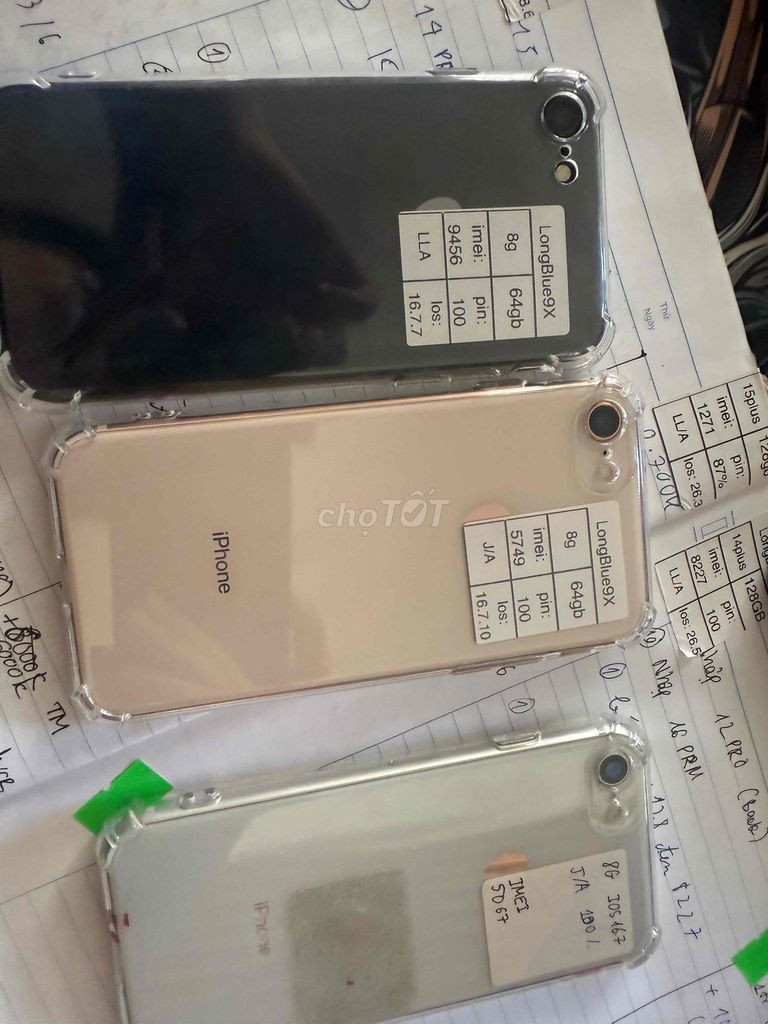 iPhone 8 Plus 64GB Đen. Mua bán Điện thoại tại Quận Cầu Giấy Hà Nội được đăng bởi Long blue 9x hình 1