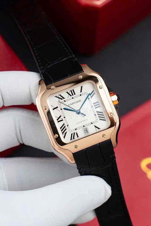 Đồng hồ Cartier Santos de Cartier Vàng khối. Mua bán Đồng hồ tại Quận Đống Đa Hà Nội được đăng bởi Mốc Yêu hình 1