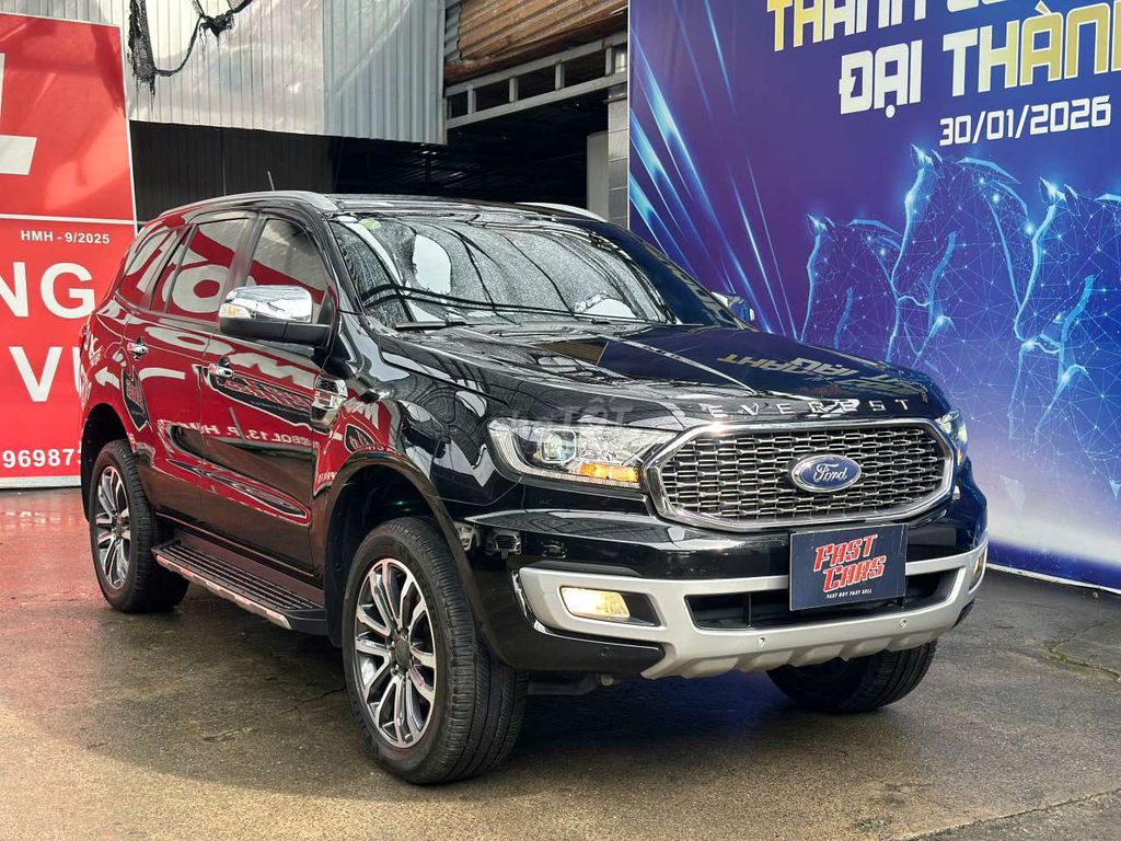 Ford Everest 2022 Titanium 4WD 2.0L, черный, 72 тыс. км