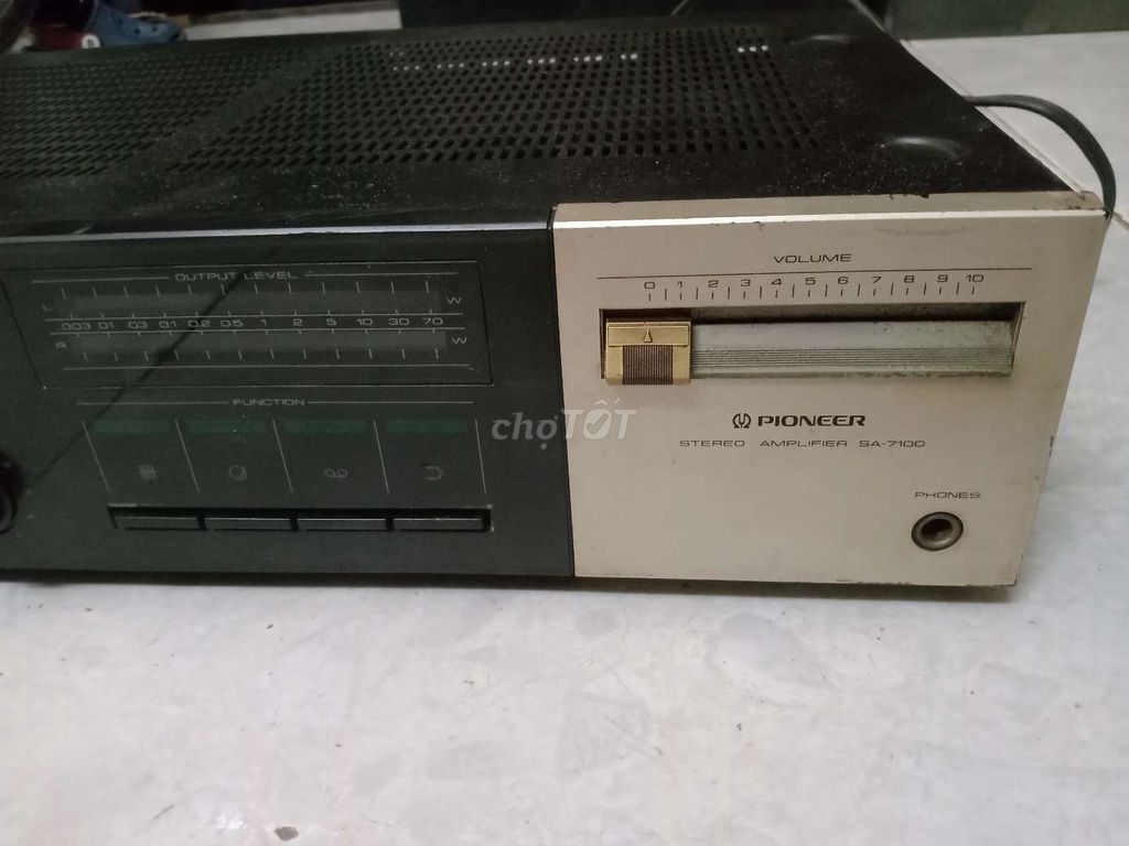 Amply Pioneer SA-7100 Đen Bạc. Mua bán Tivi, Âm thanh tại Quận 7 Tp Hồ Chí Minh được đăng bởi danh hình 1