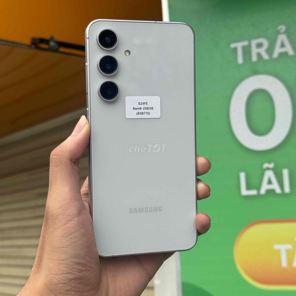 Samsung Galaxy S24 FE 256GB Trắng Like New. Mua bán Điện thoại tại Quận Ngô Quyền Hải Phòng được đăng bởi minmobile HP hình 1