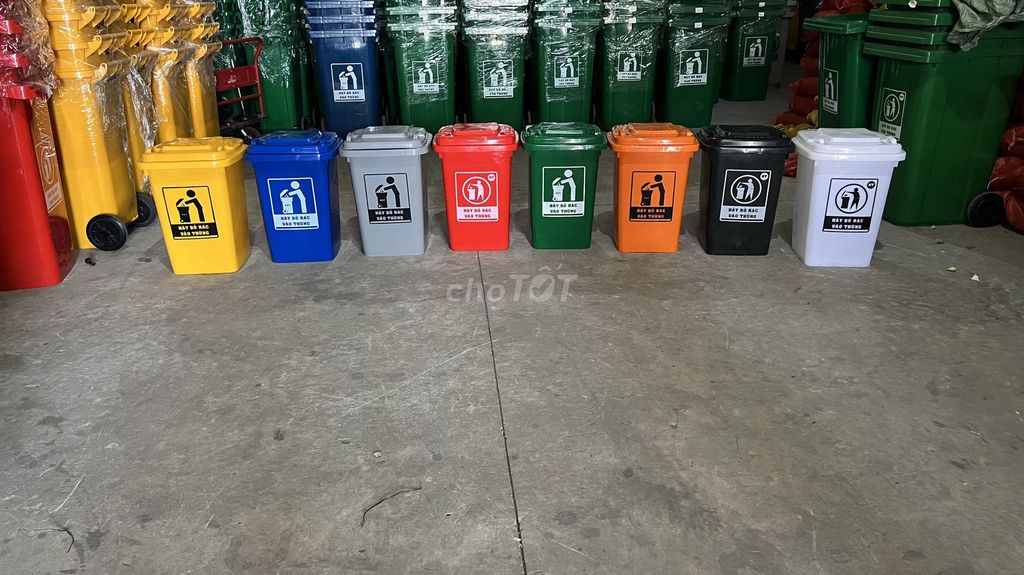 Thùng rác 60 lít HDPE. Mua bán Nội thất, đồ gia dụng khác tại Quận 12 Tp Hồ Chí Minh được đăng bởi Công Ty Nhựa Tốt hình 1