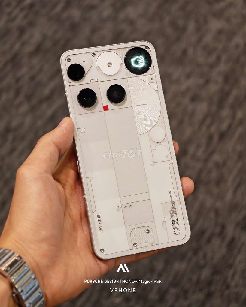 Nothing Phone 3 16GB/512GB Trắng. Mua bán Điện thoại tại Quận Nam Từ Liêm Hà Nội được đăng bởi Quốc Việt hình 1