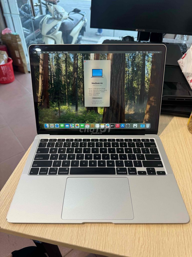 Apple Macbook Air 2020 i3 8GB/256GB Bạc. Mua bán Laptop tại Quận Đống Đa Hà Nội được đăng bởi hanam80 hình 1
