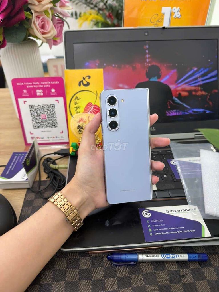 Samsung Galaxy Z Fold5 512GB Xanh Dương, BH dài. Mua bán Điện thoại tại Thành phố Thủ Đức Tp Hồ Chí Minh được đăng bởi Minh phương hình 1