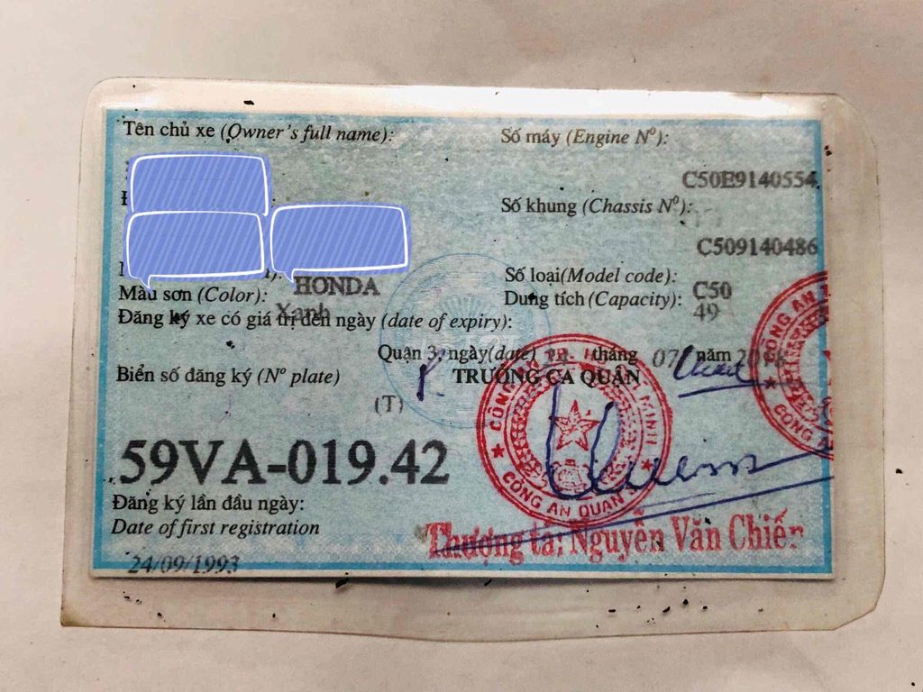 THANH LÝ XE CUB 50CC. Mua bán Xe máy tại Quận Tân Bình Tp Hồ Chí Minh được đăng bởi hoàng yến hình 6