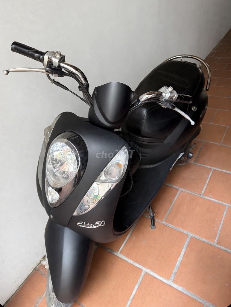 SYM Elite 50 2022 матовый черный