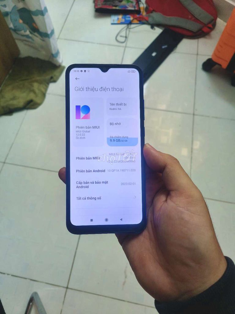 Xiaomi Redmi 9A 32GB Xanh dương. Mua bán Điện thoại tại Thành phố Thủ Đức Tp Hồ Chí Minh được đăng bởi hieuxh Huynh hình 1