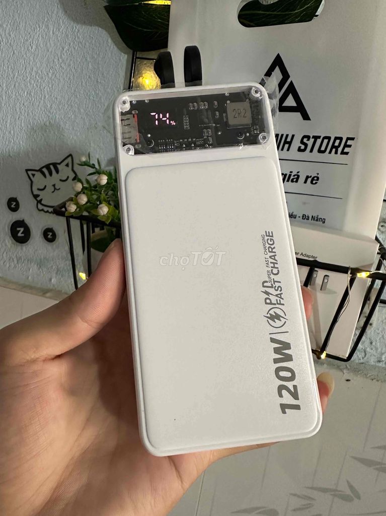 Sạc Dự Phòng 20000mAh PowerBank PD Chính Hãng