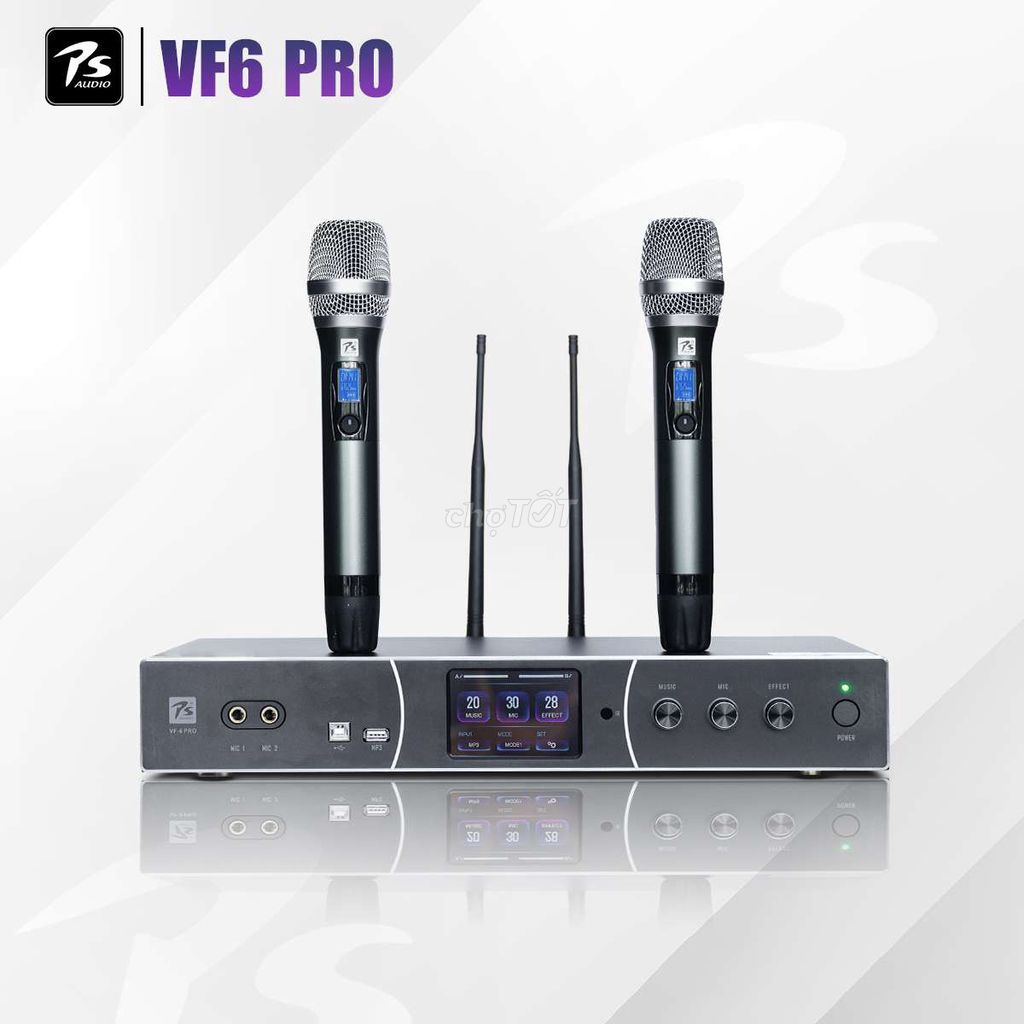 Amply 3in1 PS AUDIO VF6 PRO Đen. Mua bán Tivi, Âm thanh tại Quận Thanh Xuân Hà Nội được đăng bởi MEDIA hình 1