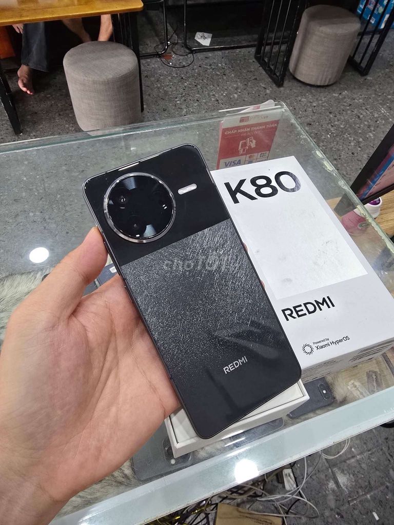 Xiaomi Redmi K80 12GB/256GB Đen. Mua bán Điện thoại tại Thành phố Buôn Ma Thuột Đắk Lắk được đăng bởi Định Phone47 hình 1
