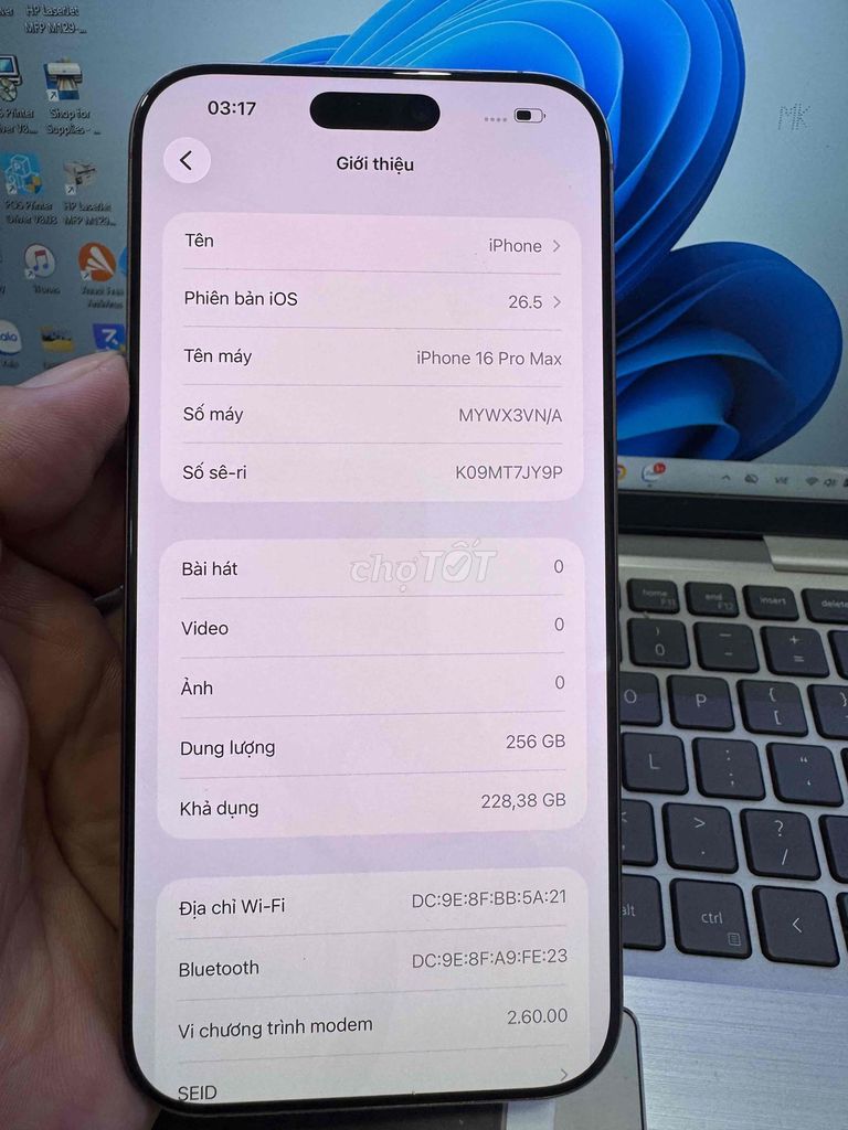 iPhone 16 Pro Max 256GB Vàng. Mua bán Điện thoại tại Quận 6 Tp Hồ Chí Minh được đăng bởi QUỐC THIÊN BÁN GÓP 0 ĐỒNG  hình 1