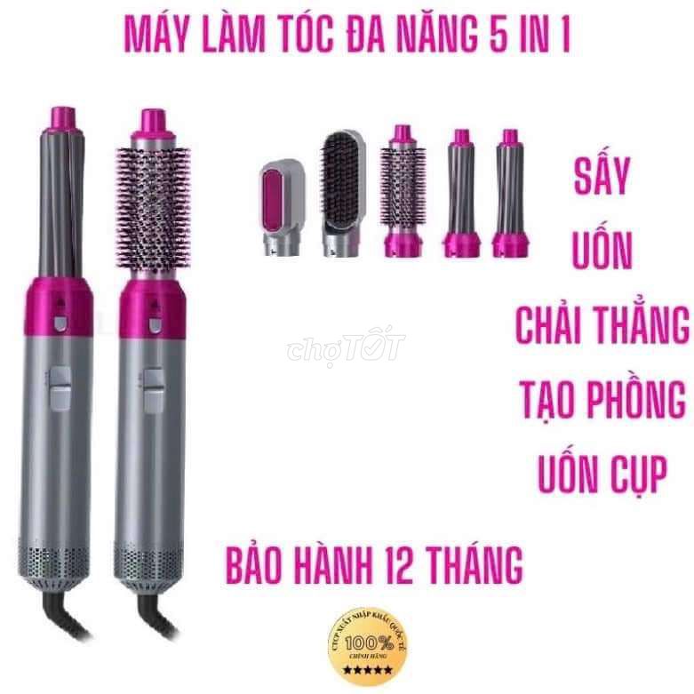 Máy Làm Xoăn Tóc 5 In 1 - Máy Tạo Kiểu Tóc Đa Năng