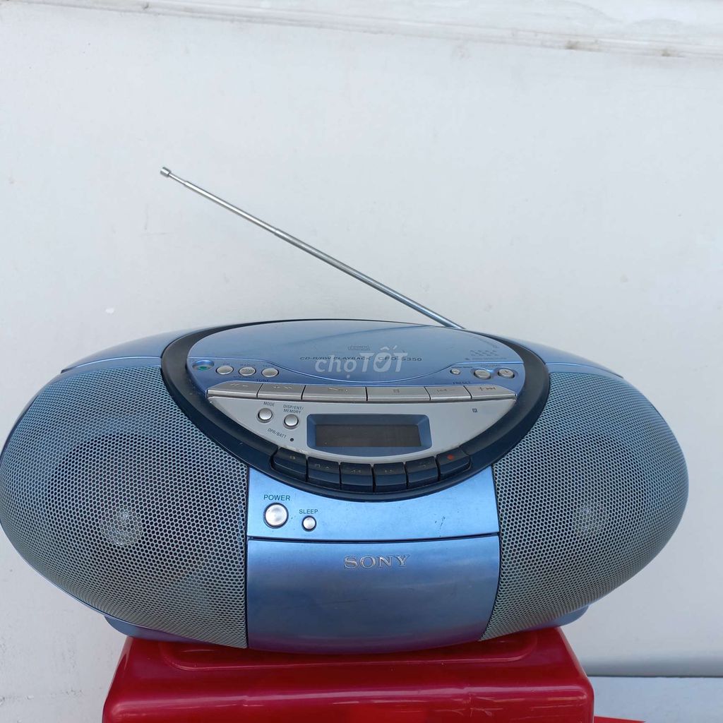 Đài CD radio cassette Sony