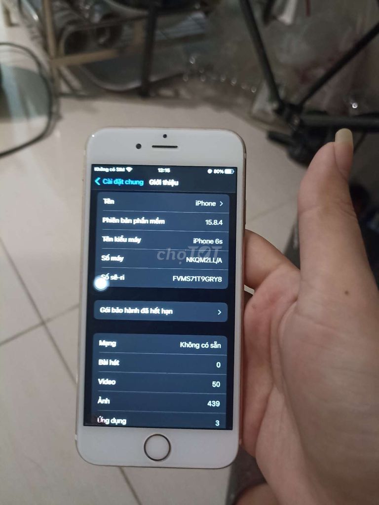 Apple iPhone 6s Vàng hồng. Mua bán Điện thoại tại Huyện Gia Lâm Hà Nội được đăng bởi hoàng hải minh hình 1