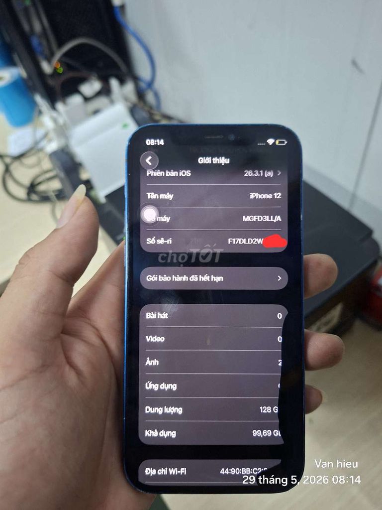 Apple iPhone 12 128GB Xanh Đã dùng. Mua bán Điện thoại tại Thị xã Tân Uyên Bình Dương được đăng bởi  Dream hình 1