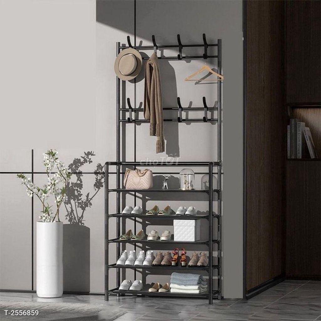 Kệ giày kết hợp móc treo 5 tầng. Mua bán Tủ, kệ gia đình tại Thành phố Thủ Đức Tp Hồ Chí Minh được đăng bởi Hoà Villa hình 1