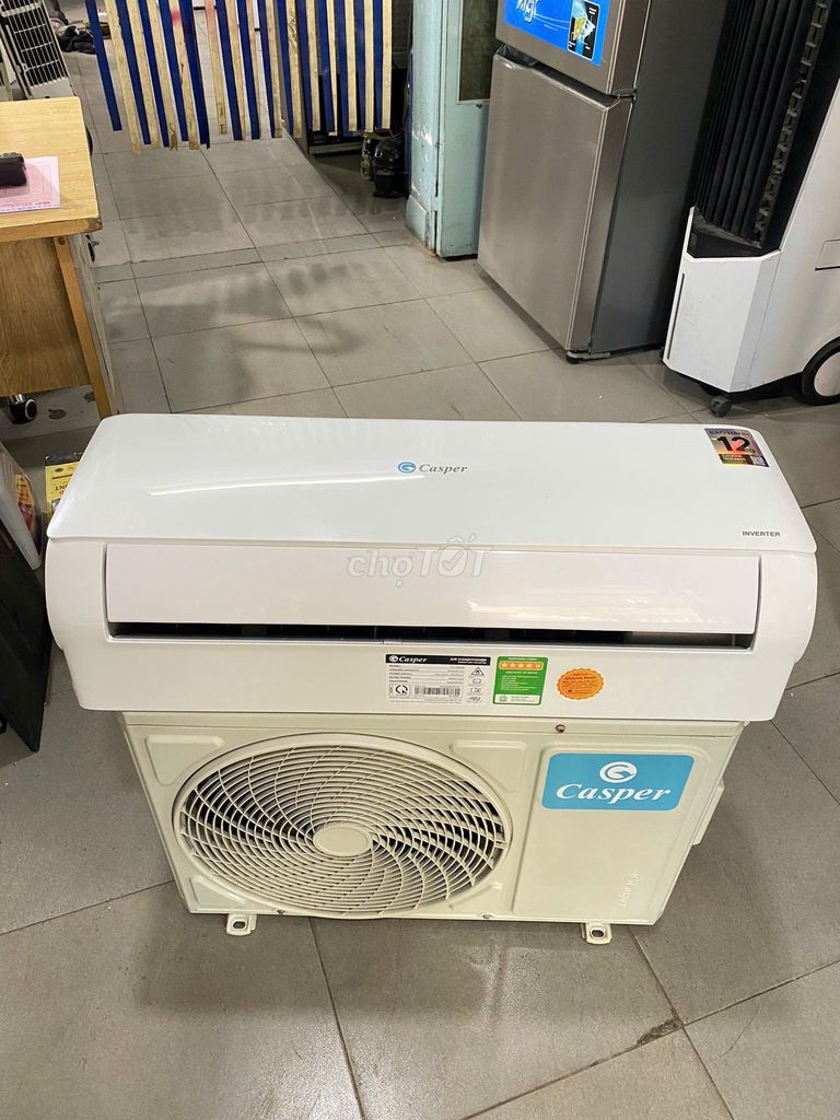 Máy lạnh Casper Inverter 1HP TC-09IS35 nhẹ điện. Mua bán Máy lạnh, điều hoà tại Quận 4 Tp Hồ Chí Minh được đăng bởi QUANG PHÁT hình 1