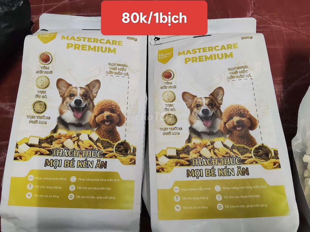 Thức ăn chó Mastercare Premium ( vip ). Mua bán Phụ kiện, Thức ăn, Dịch vụ tại Quận Cái Răng Cần Thơ được đăng bởi Hoàng Nam hình 1