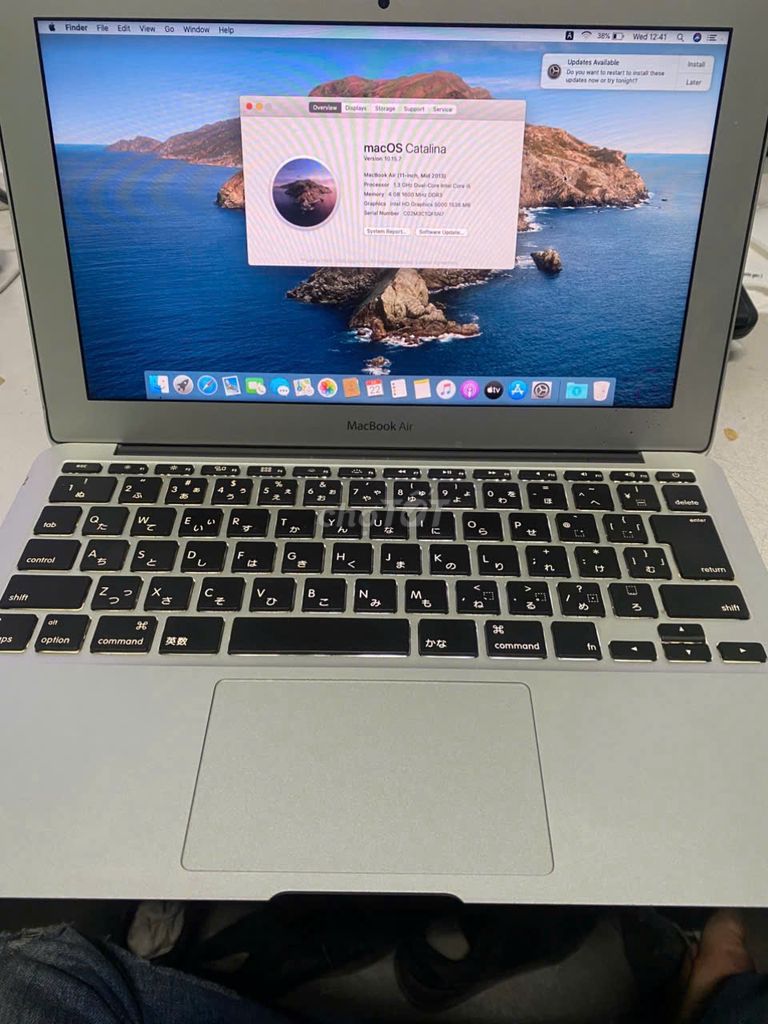 Apple MacBook Air A1465 i5 11.6 inch 4GB/128GB Bạc. Mua bán Laptop tại Thành phố Thủ Đức Tp Hồ Chí Minh được đăng bởi Chợ Đồ Cũ hình 1