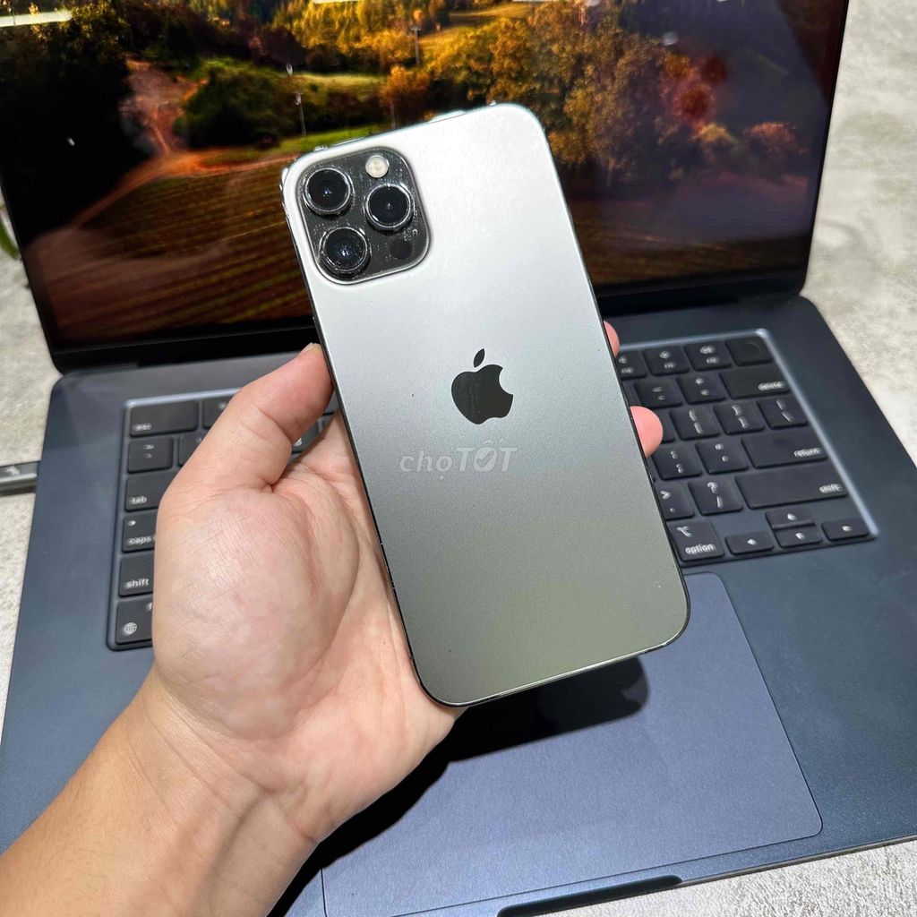 iPhone 12 Pro Max 128GB Xám Đã sử dụng. Mua bán Điện thoại tại Quận Ba Đình Hà Nội được đăng bởi Le Nguyen Duc Anh hình 1