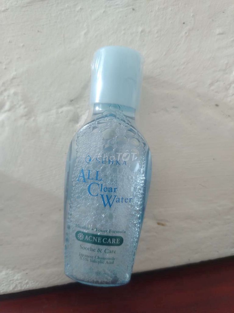 Nước tẩy trang Senka All Clear Water. Mua bán Phụ kiện thời trang khác tại Thành phố Nam Định Nam Định được đăng bởi Trang hình 1