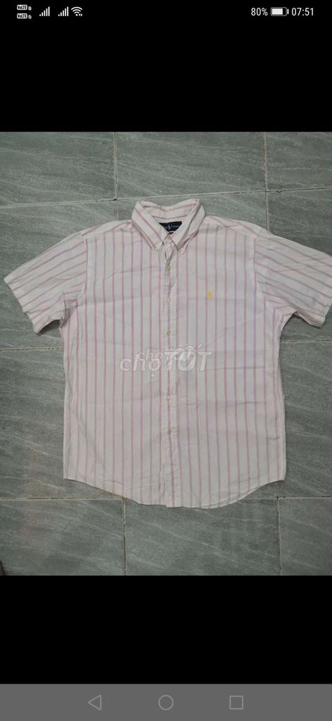 Áo sơmi Ralph Lauren CustomFit Vin00s Hồng size XL. Mua bán Quần áo tại Quận Gò Vấp Tp Hồ Chí Minh được đăng bởi Hàng 2handsgood hình 1