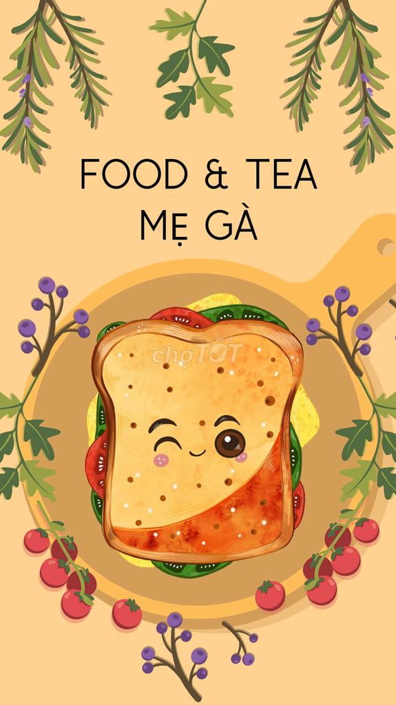 Trà Sữa & Sandwich Mẹ Gà