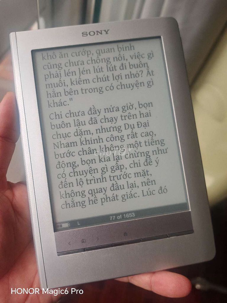 Máy đọc sách Sony PRS-600 Bạc. Mua bán Máy tính bảng tại Quận Tân Bình Tp Hồ Chí Minh được đăng bởi Nam hình 1