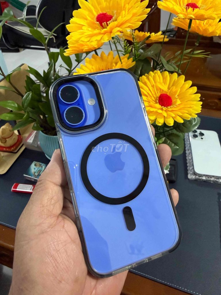 Apple iPhone 16 thường 128GB Xanh 99%. Mua bán Điện thoại tại Thành phố Biên Hòa Đồng Nai được đăng bởi thanh hình 1
