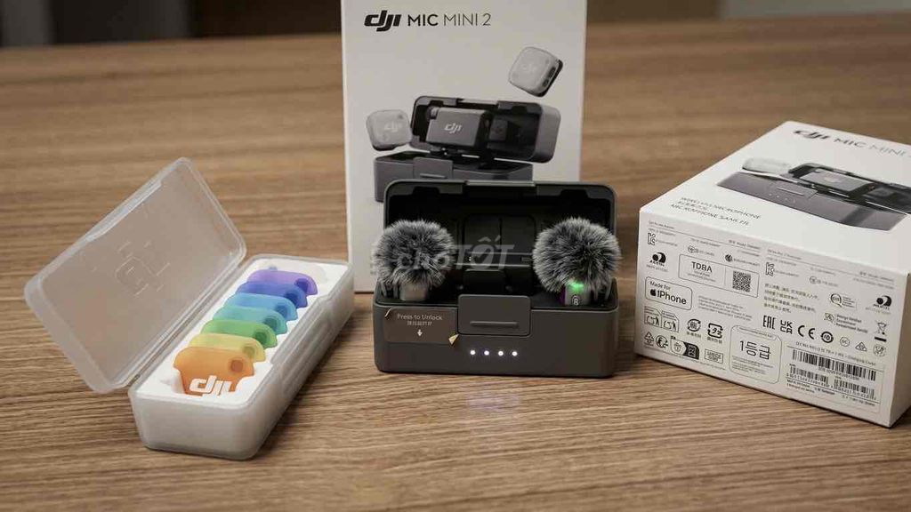 Microphone DJI MIC MINI 2 Đen. Mua bán Tivi, Âm thanh tại Thành phố Nha Trang Khánh Hòa được đăng bởi Aleksei Ivanov hình 1