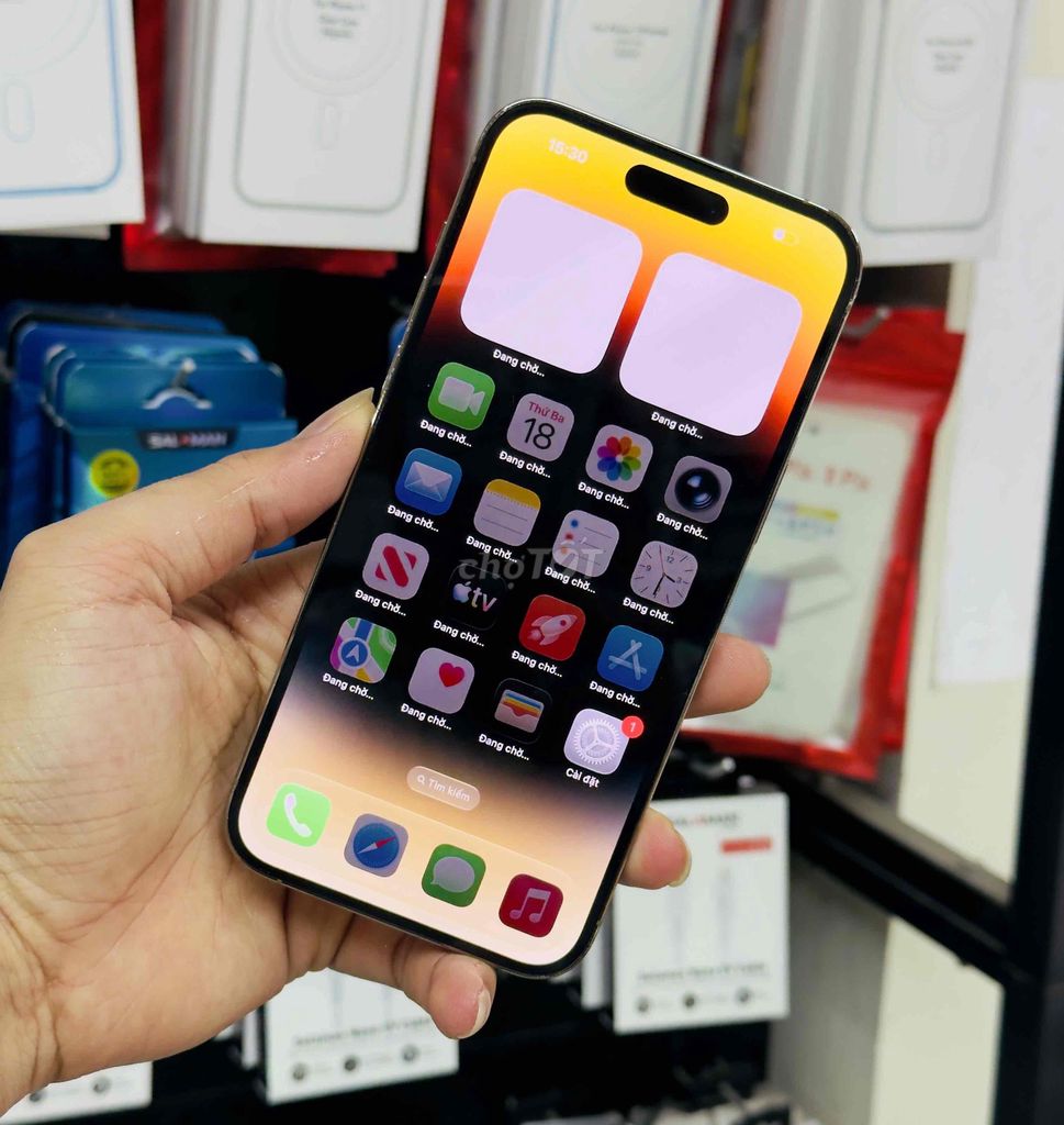 Apple iPhone 14 Pro Max 128GB Vàng Mỹ Like New. Mua bán Điện thoại tại Quận Nam Từ Liêm Hà Nội được đăng bởi Thái chinh Store hình 1